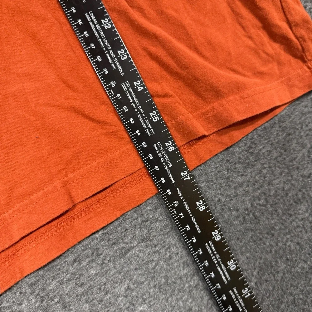 Modern The North Face Graphic T-Shirt Mens L Orange Good Half Dome Logo Tee